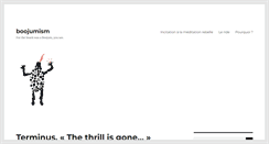 Desktop Screenshot of boojumism.com